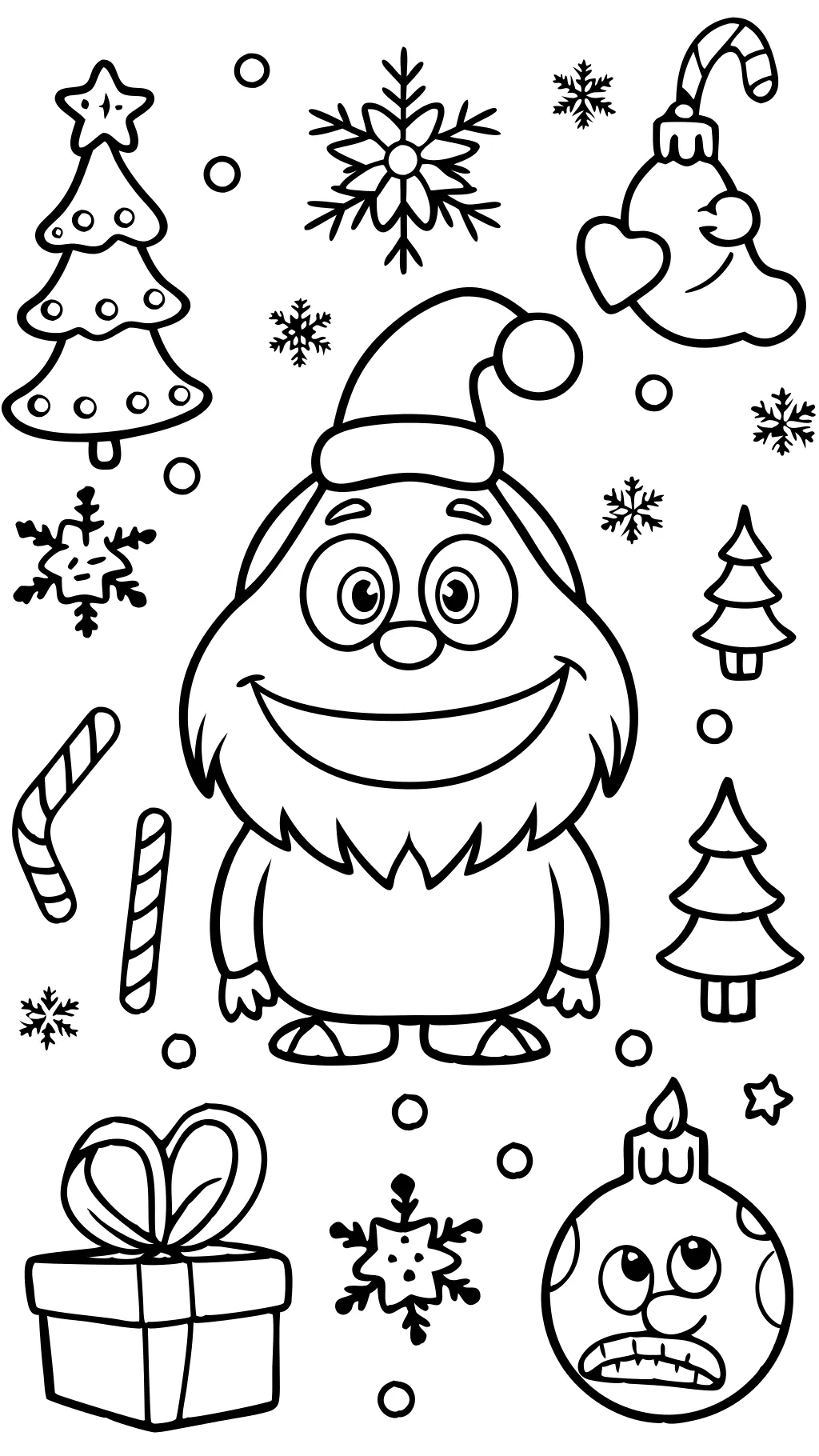 easy the grinch coloring pages